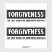 許し， 2 in 1,ビーガン シール (シート)