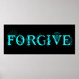 許すアート感動的ロータムーンスピリチュアル ポスター