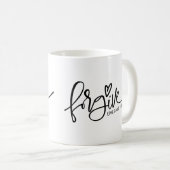 許す聖なる書物、 経典コーヒーマグ コーヒーマグカップ (正面右)