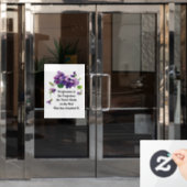 許す香り ウィンドウサイン (オフィスドア)