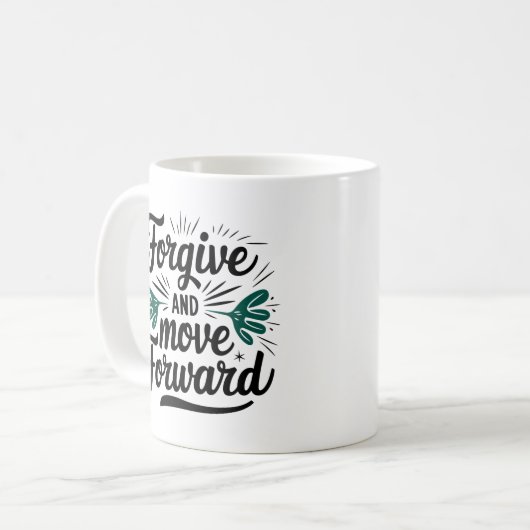 許す コーヒーマグカップ (正面左)