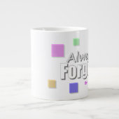 許す – ジャンボマグ ジャンボコーヒーマグカップ (正面)