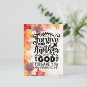 許す ポストカード (スタンド正面)