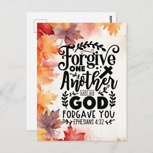 許す ポストカード (正面/裏面)