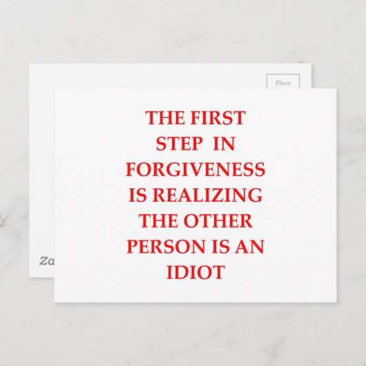 許す ポストカード (正面/裏面)