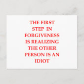 許す ポストカード (正面)