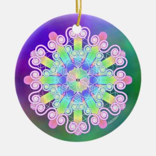 許す/優しく セラミックオーナメント (正面)