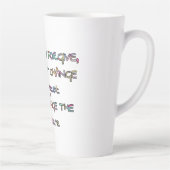 許せば先が変わる カフェラテマグ (右)