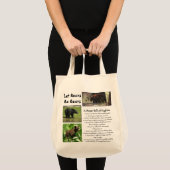 許可されたくまはくまのバッグです トートバッグ (正面(商品))