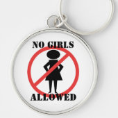許可された女子なし キーホルダー (正面)