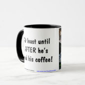 許可された睡眠のトラのうそ マグカップ (正面左)