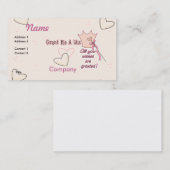 許可された願い 名刺 (正面/裏面)