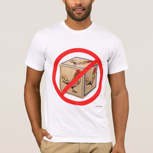 許可されるCockblocking無し Tシャツ (正面)