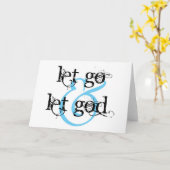 許可して下さい神を放して下さい カード (黄色い花)