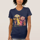 "許可して下さい自然を歌い、踊ります" Tシャツ (正面)