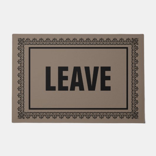 許可のドア・マット ドアマット (正面)