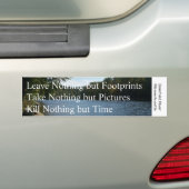 許可の…バンパーステッカー バンパーステッカー (車上)