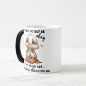 *「許可感じ:大丈夫でなくても大丈夫」* モーフィングマグカップ (正面左)