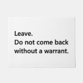 許可 ドアマット (正面)