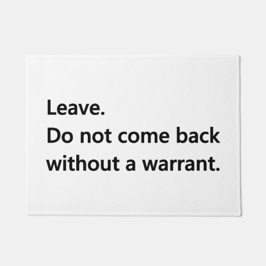 許可 ドアマット (正面)