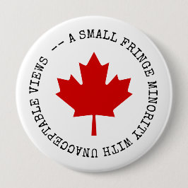 許容できないビューを持つ少数派の小房 缶バッジ