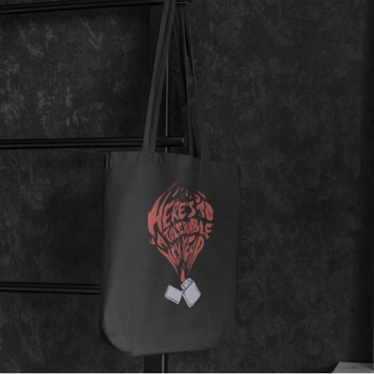 許容アンチ新年引用文 トートバッグ