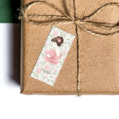 許容 – Jane Austenフローラヴィンテージブックマーク スキニー名刺