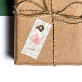 許容 – Jane Austenフローラヴィンテージブックマーク スキニー名刺