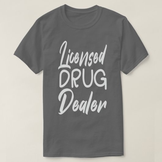 許認可医薬品1 Tシャツ (デザイン正面)