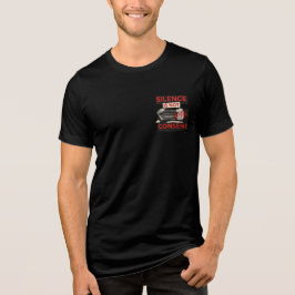 許諾なき沈黙 Tシャツ