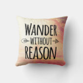 訳もなく歩き回る クッション (裏面)