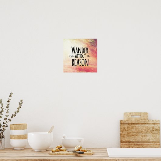 訳もなく歩き回る ポスター (キッチン)