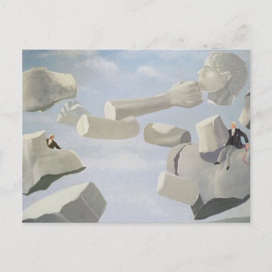 訴訟の怒り ポストカード (正面)