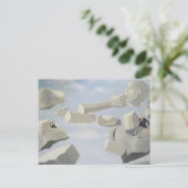 訴訟の怒り ポストカード (スタンド正面)