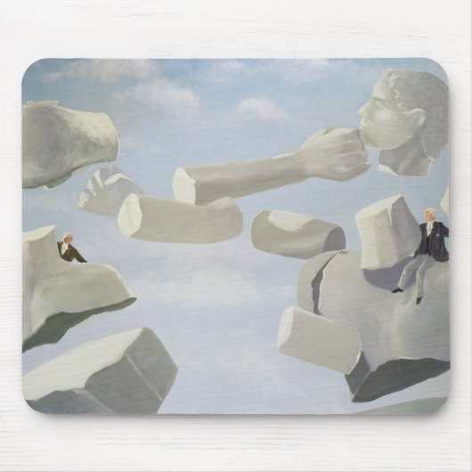 訴訟の怒り マウスパッド (正面)