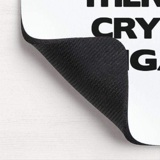 訴訟の泣き叫び無し マウスパッド (コーナー)