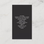 訴訟名刺 名刺 (裏面)