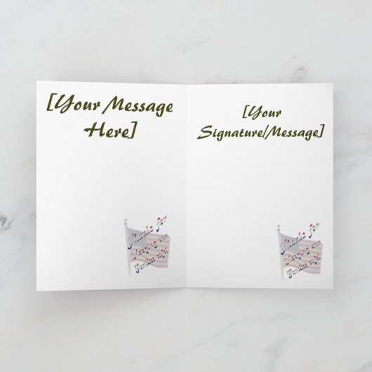 診察しますカードをありがとう サンキューカード (内部)