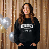 診断されていないが何か右の黒 スウェットシャツ