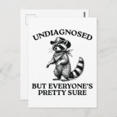 診断されないが誰もが確かわいらし実 ポストカード (正面/裏面)