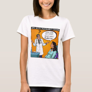 診断に圧倒されるGIST患者 Tシャツ