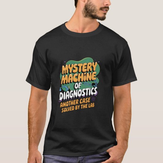 診断のミステリーマシン 別の事件 Tシャツ (正面)