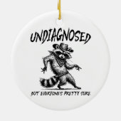 診断はされていないけれどみんな確信してる面白い セラミックオーナメント (裏面)