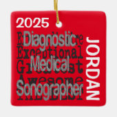 診断ソノグラフエクストラナリティ セラミックオーナメント (正面)