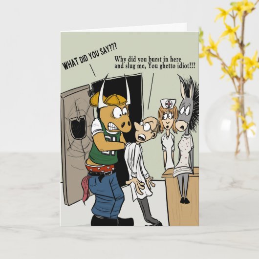 診断 カード (黄色い花)