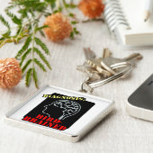 診断：鳥の脳 キーホルダー (側面)