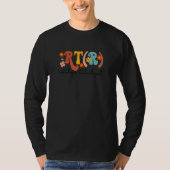 診療放射線技師 RT R レントゲン技師 放射線技師 Tシャツ (正面)