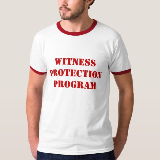 証人の保護プログラム Tシャツ (正面)