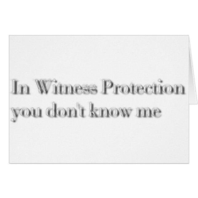 証人の保護 (正面横)