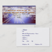 証人 名刺 (正面/裏面)